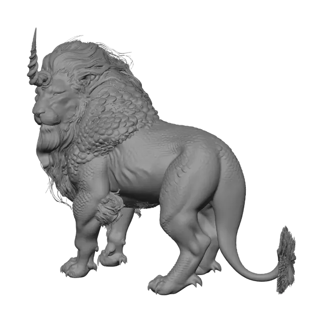 3D model for Crystalhorn Unicorn