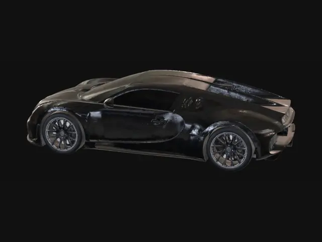 3D model for Sunset over the Bugatti