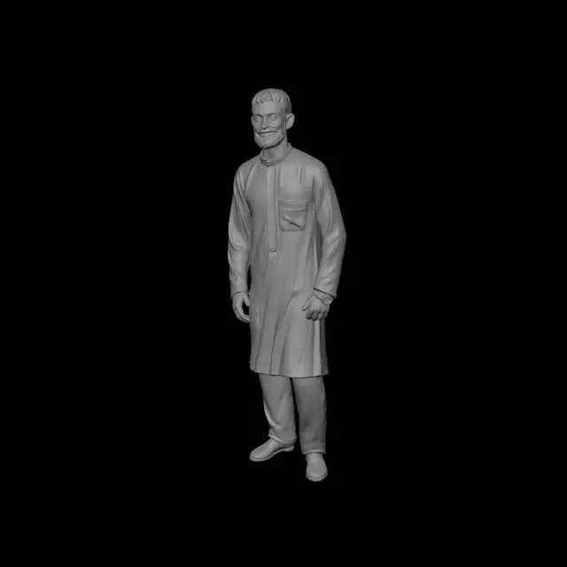 3D model for Cheerful Thobe at Night
