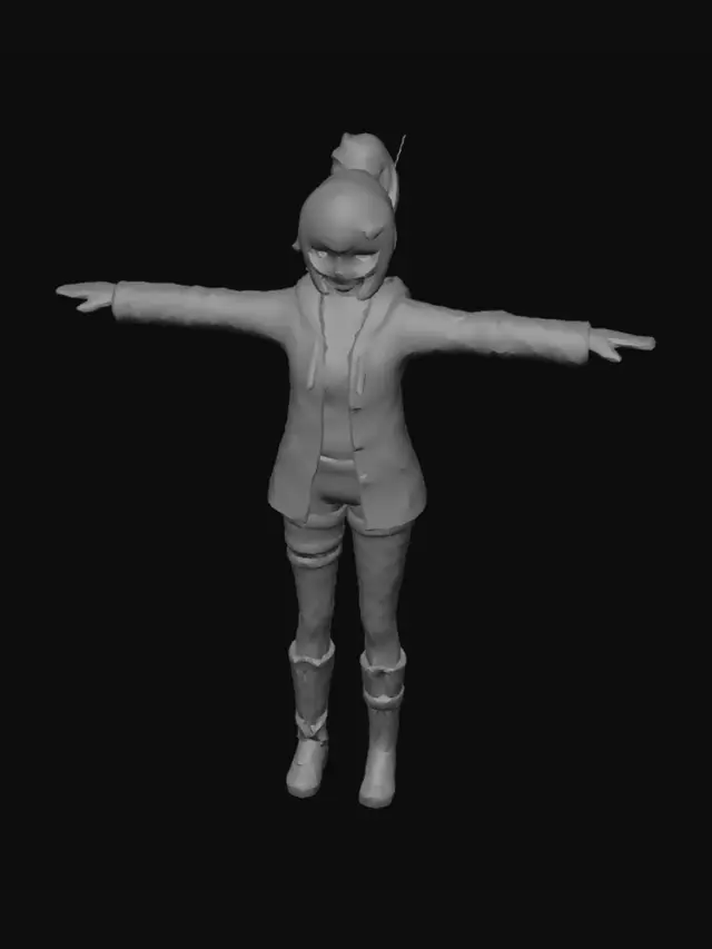3D model for Redshield Warrior