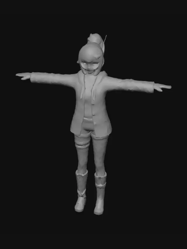 3D model for Redshield Warrior