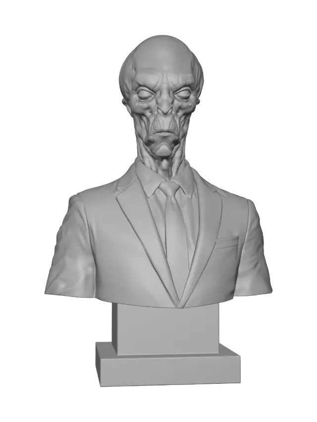 3D model for The Silent Envoy