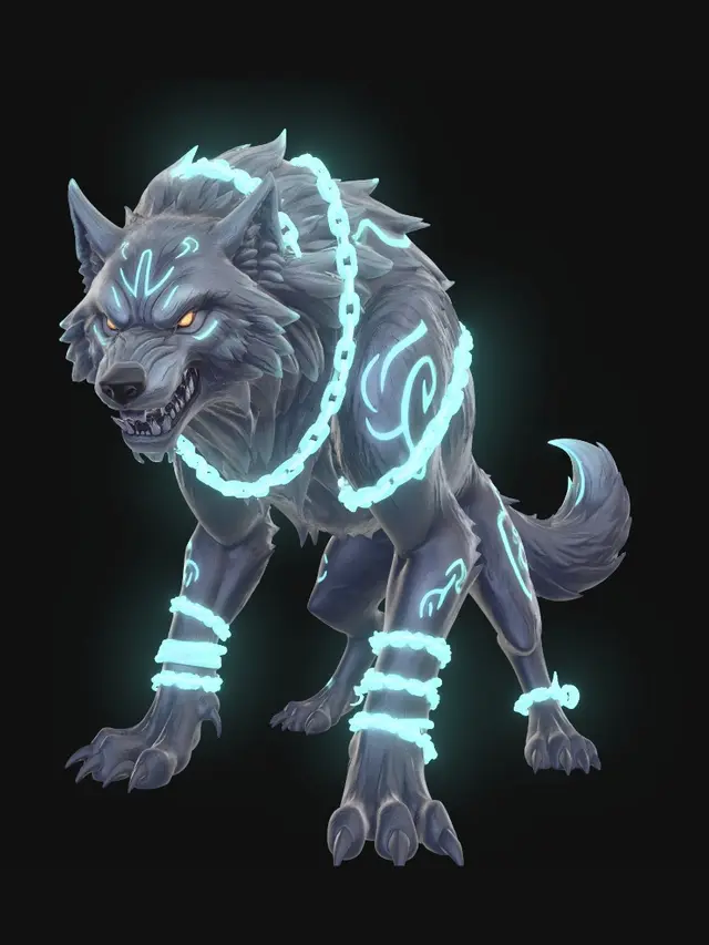 3D model for Chains of the Ice Wolf