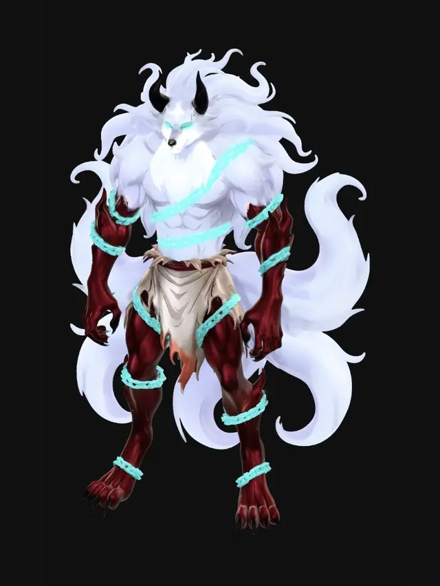 3D model for Icebound Chainwolf
