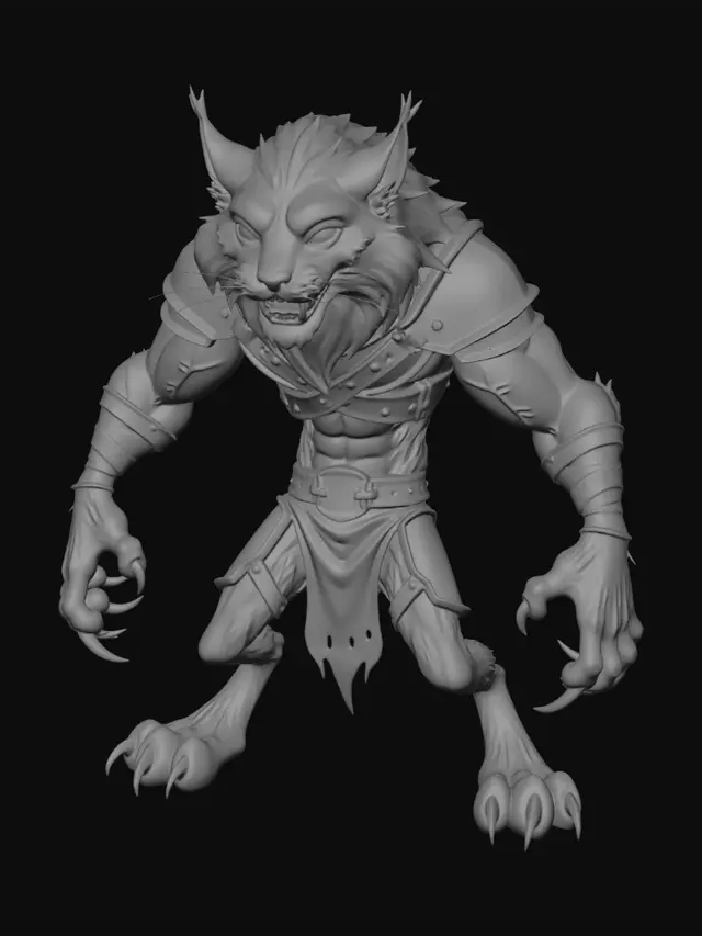 3D model for Ironclad Lupine