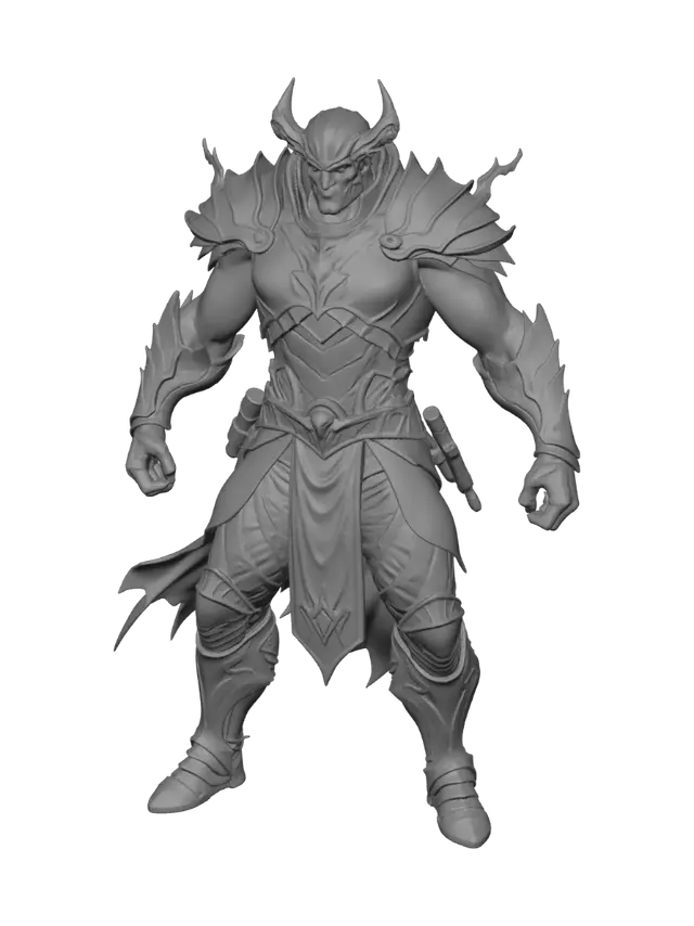 3D model for Stormbound Warlord