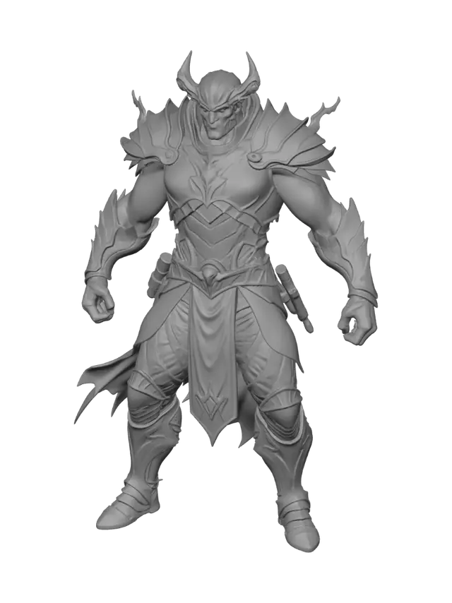 3D model for Stormbound Warlord