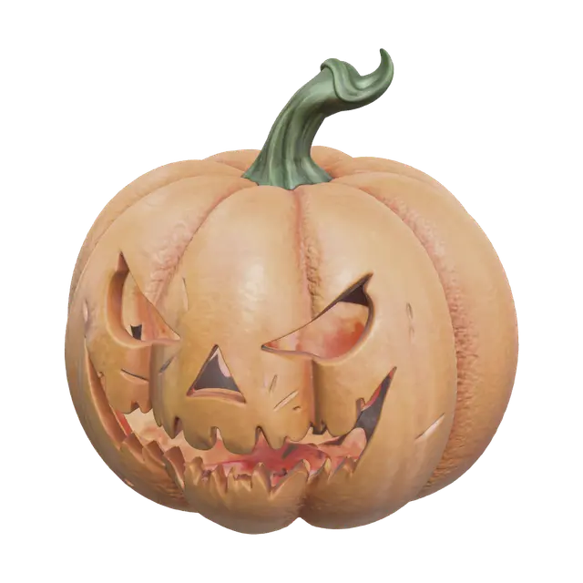 3D model for Weathered Scarypumpkin