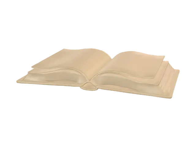 3D model for The Golden Open Book