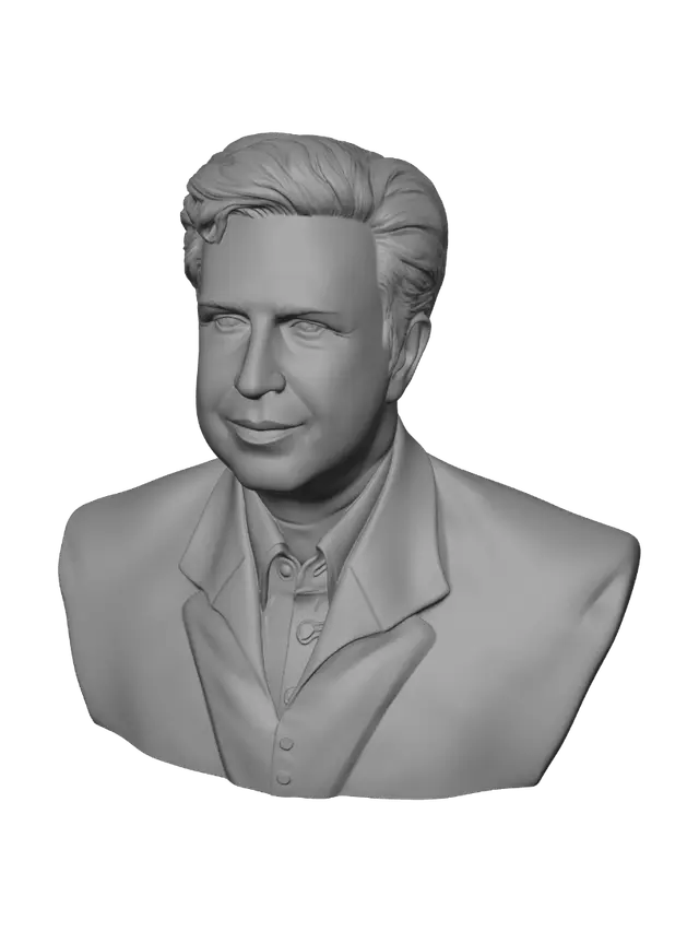 3D model for Professional Portrait of a Man in a Suit