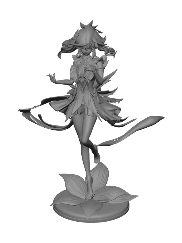 3D model for Low-Poly Wuwa