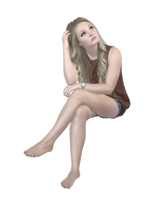 Quiet Afternoon Contemplation 3D model, vytvořený pomocí AI