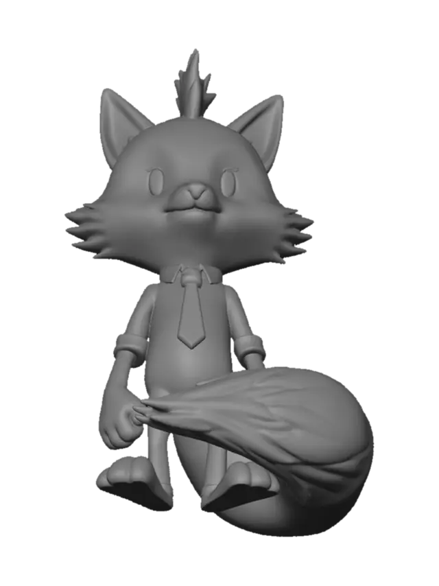 3D model for Dapper Fox