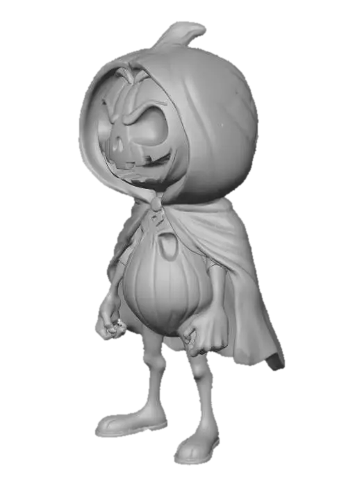 3D model for Pumpkin Ghoul, #Halloween2025#