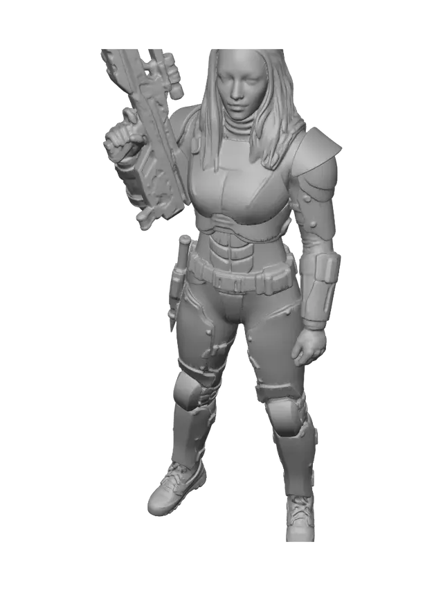 3D model for Starbound Sentinel
