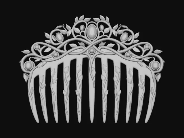 3D model for Hair Comb