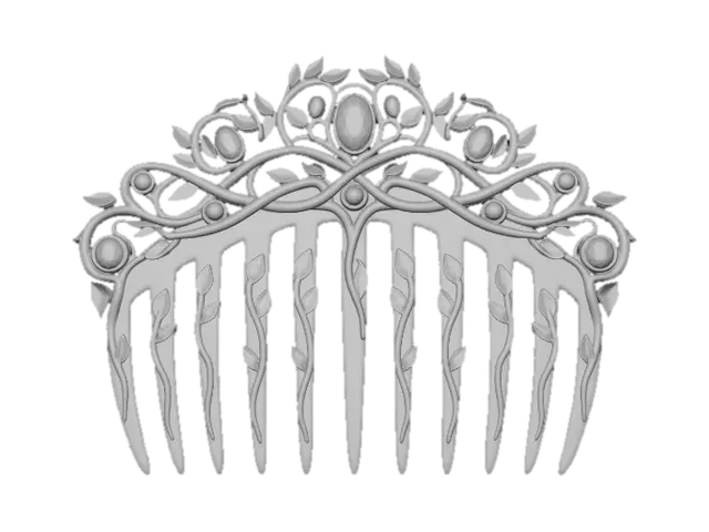 3D model for Hair Comb