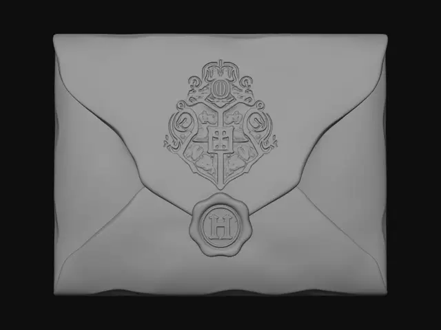 3D model for Hogwarts Letter