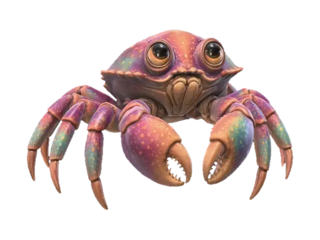 3D model for Kaleidoscope Crab