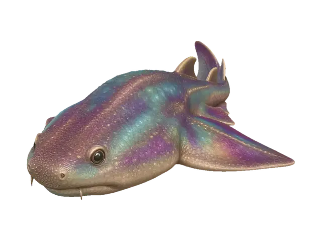 Modello 3D Rainbow Prismfin - Prism, generato dall’IA