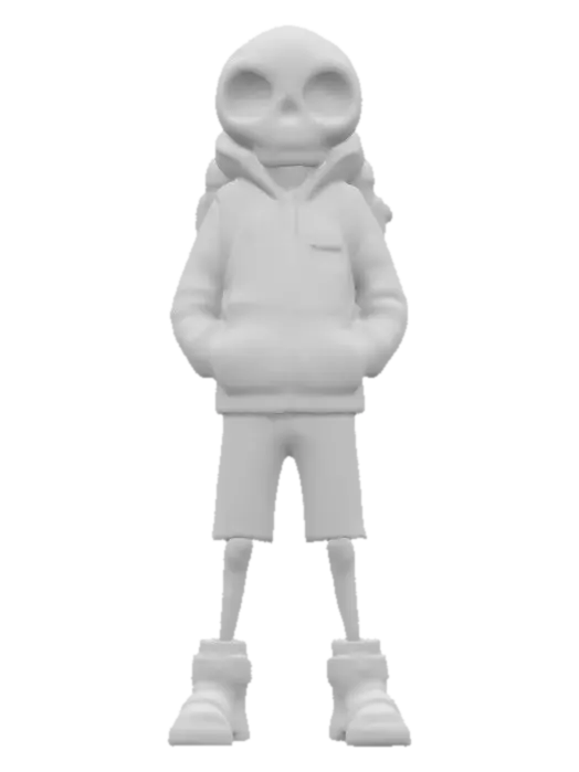 3D model for Backpack Bones