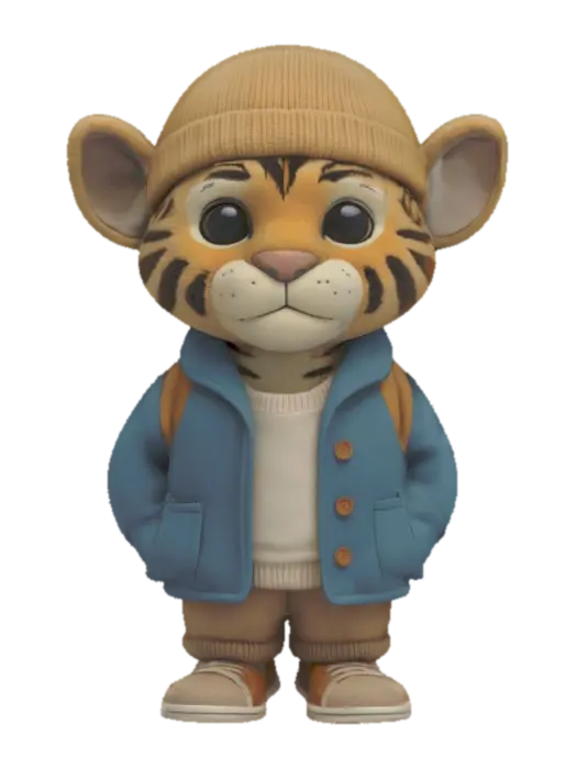 3D model for Explorer Tiger Cub