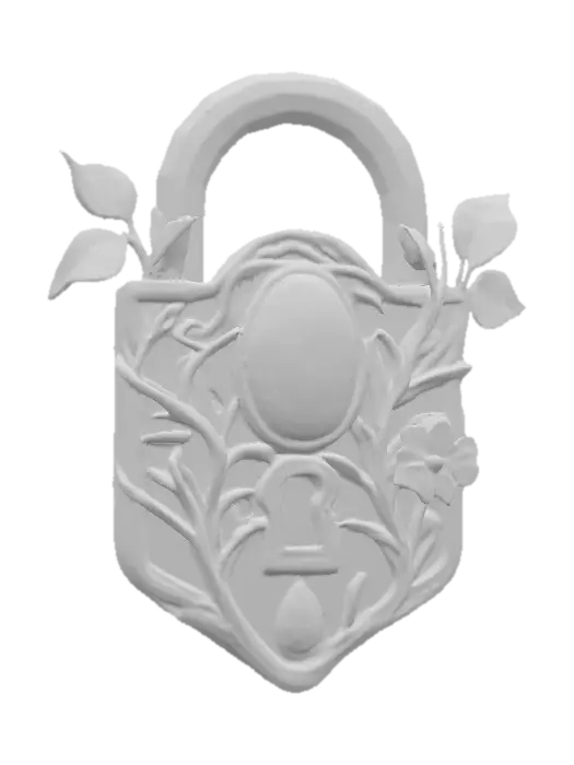 3D model for Enchanted Padlock