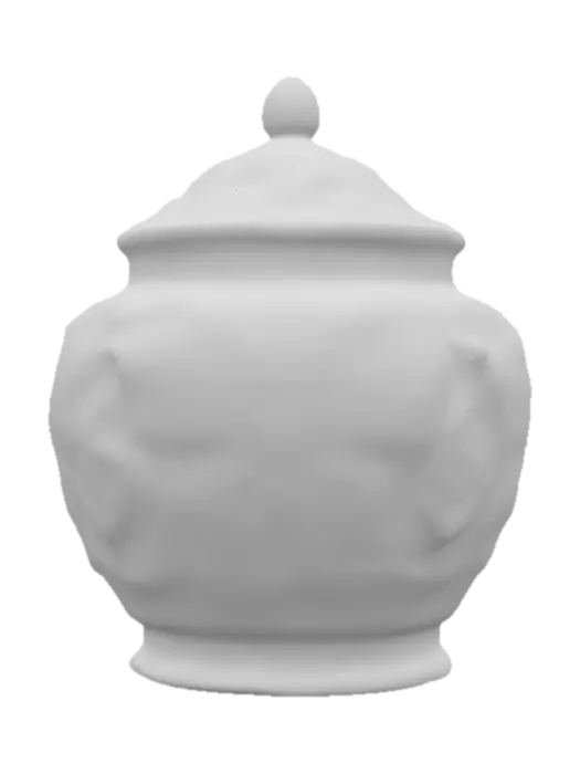 3D model for Elegant Jar With Butterfly