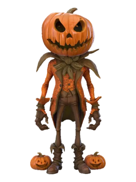 3D model for Pumpkin Head, #Halloween2025#