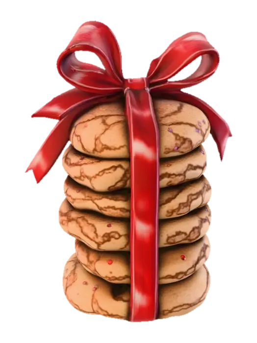 3D model for Cookies in Red Ribbon, #Christmas2025#