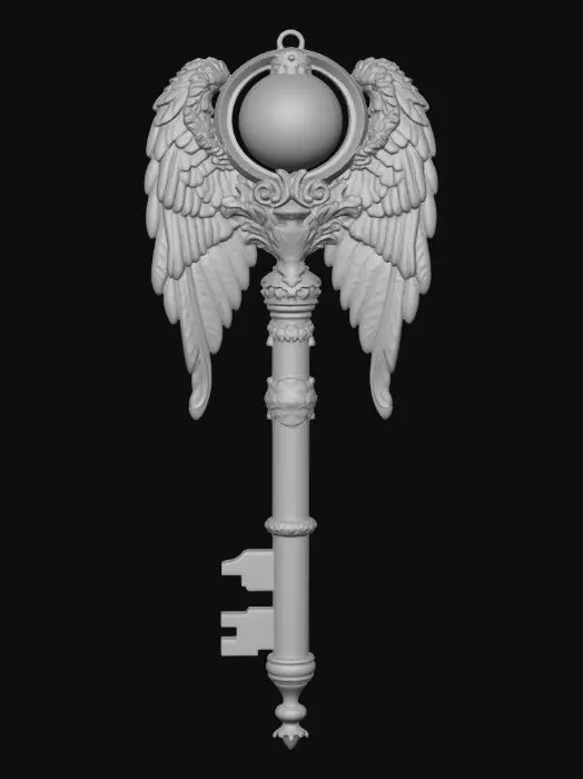 3D model for Dark Winged Key
