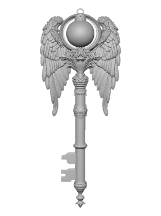 3D model for Dark Winged Key