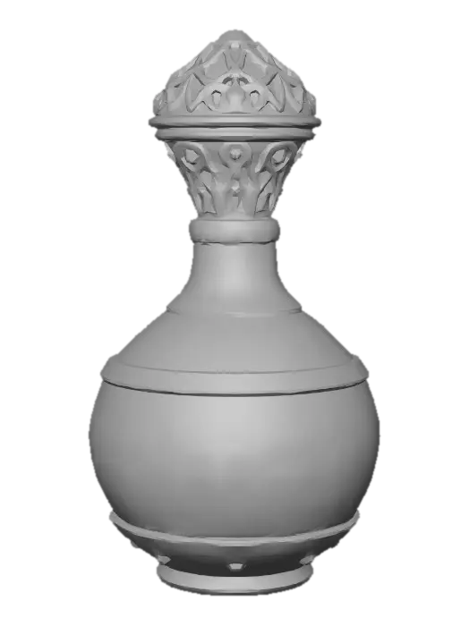 3D model for Emerald Elixir Vessel