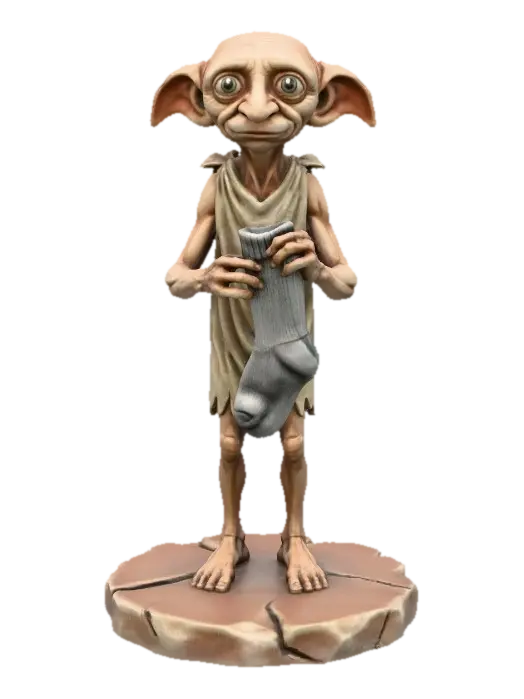 Dobby the House Elf - Small 3D model, vytvořený pomocí AI