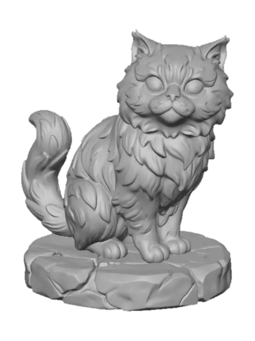 3D model for Crookshanks, Hermione’s cat