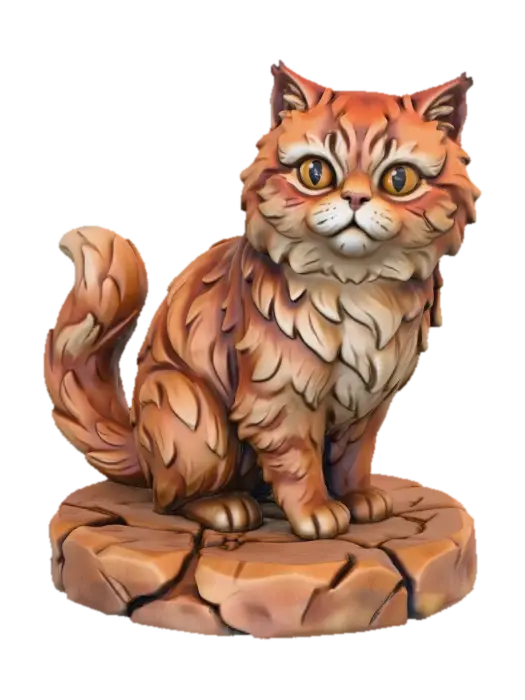 3D model for Crookshanks, Hermione’s cat
