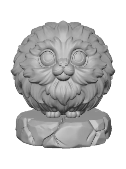 3D model for Puffskein