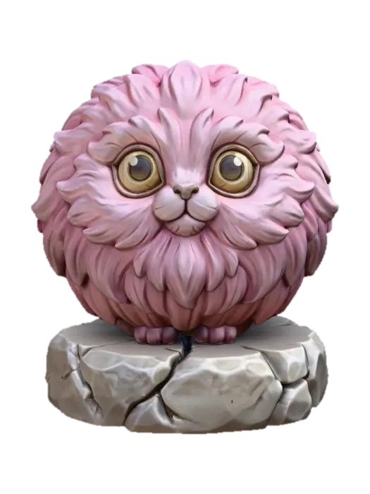 3D model for Puffskein