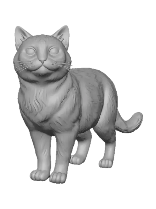 3D model for Gorgeous Domestic cat