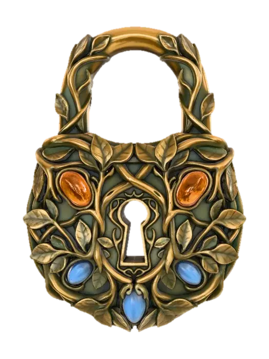 3D model for Mystical Padlock
