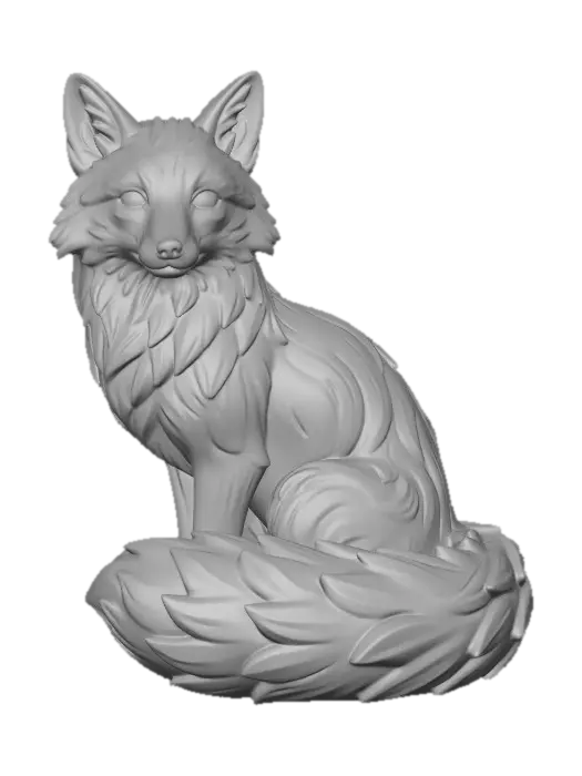 3D model for Ember Fox
