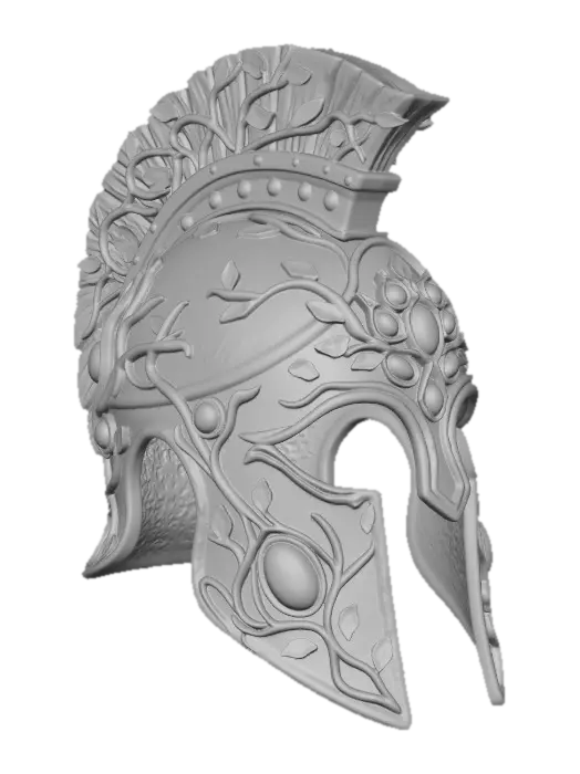 3D model for Verdant Crest Helmet