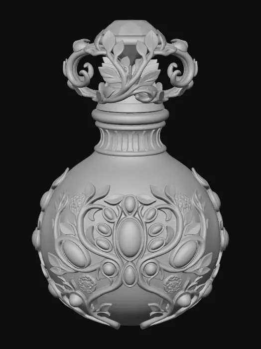 3D model for a Jar with a Potion