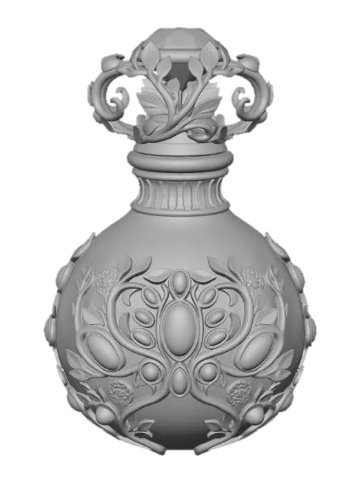 3D model for a Jar with a Potion