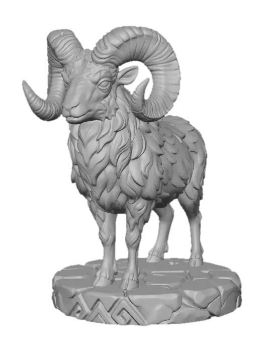 3D model for Bighorn sheep