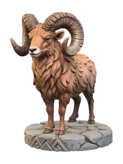 3D model for Bighorn sheep