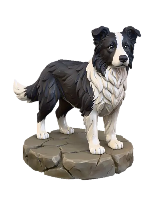 3D model for Border Collie