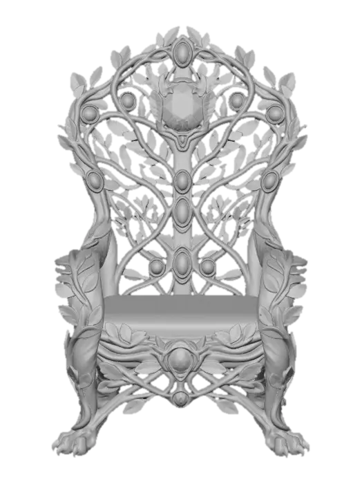 3D model for Throne of the Living Grove