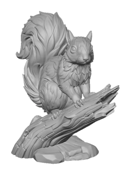 3D model for Eastern Grey Squirrel