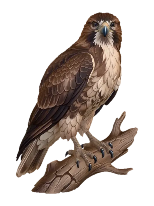 Hawk - Predator 3D model, vytvořený pomocí AI